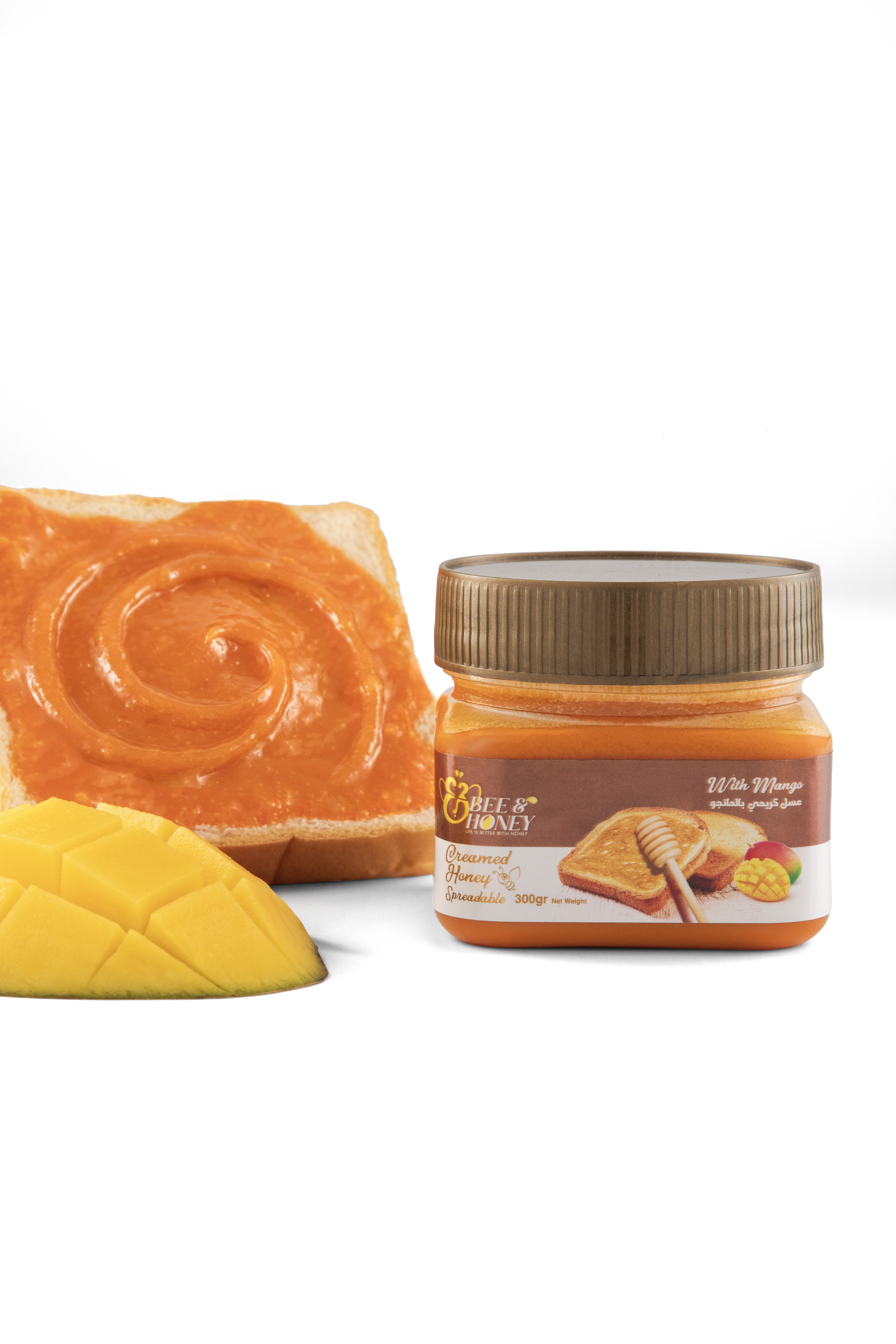 عسل كريمي بنكهة المانجو