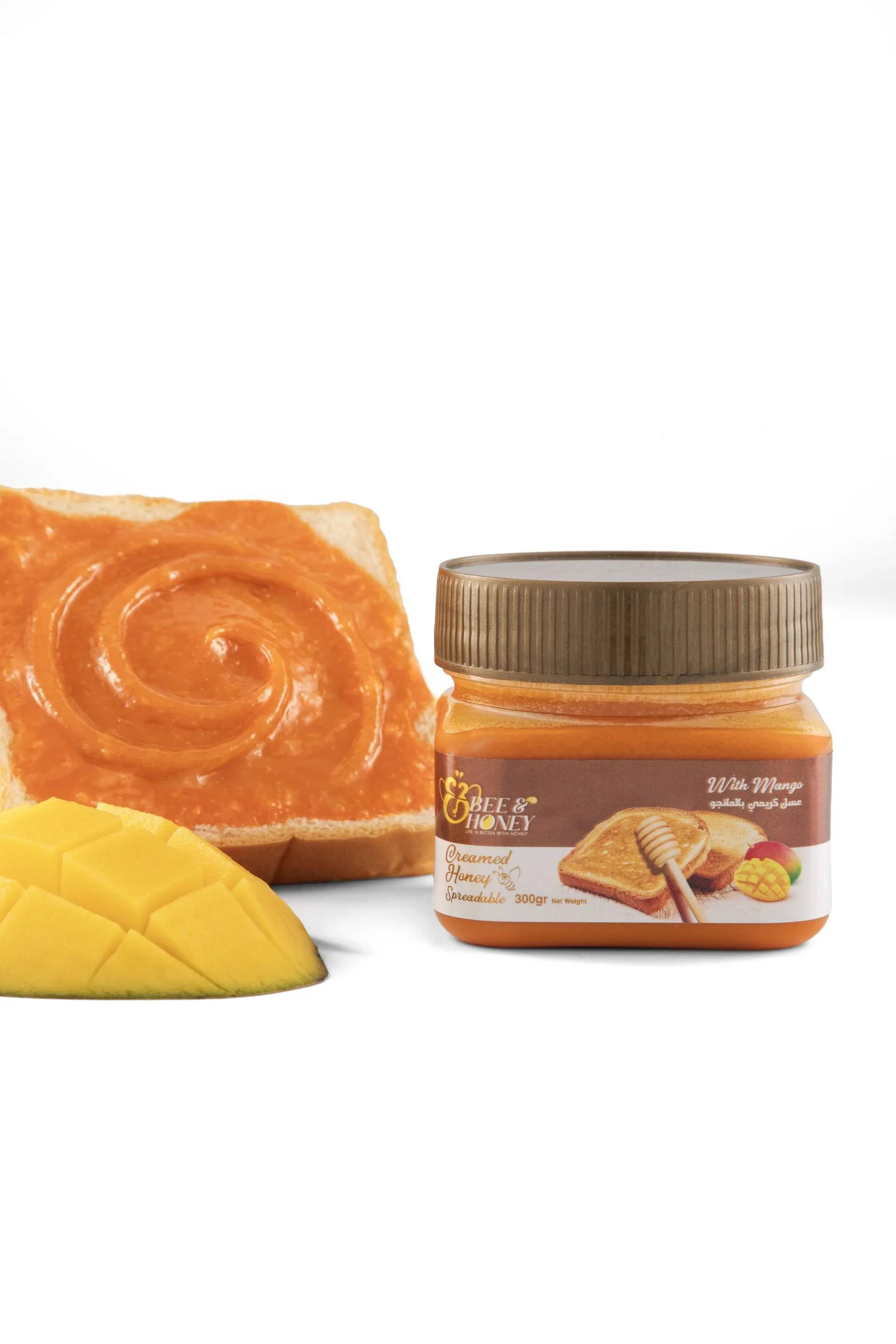 عسل كريمي بنكهة المانجو