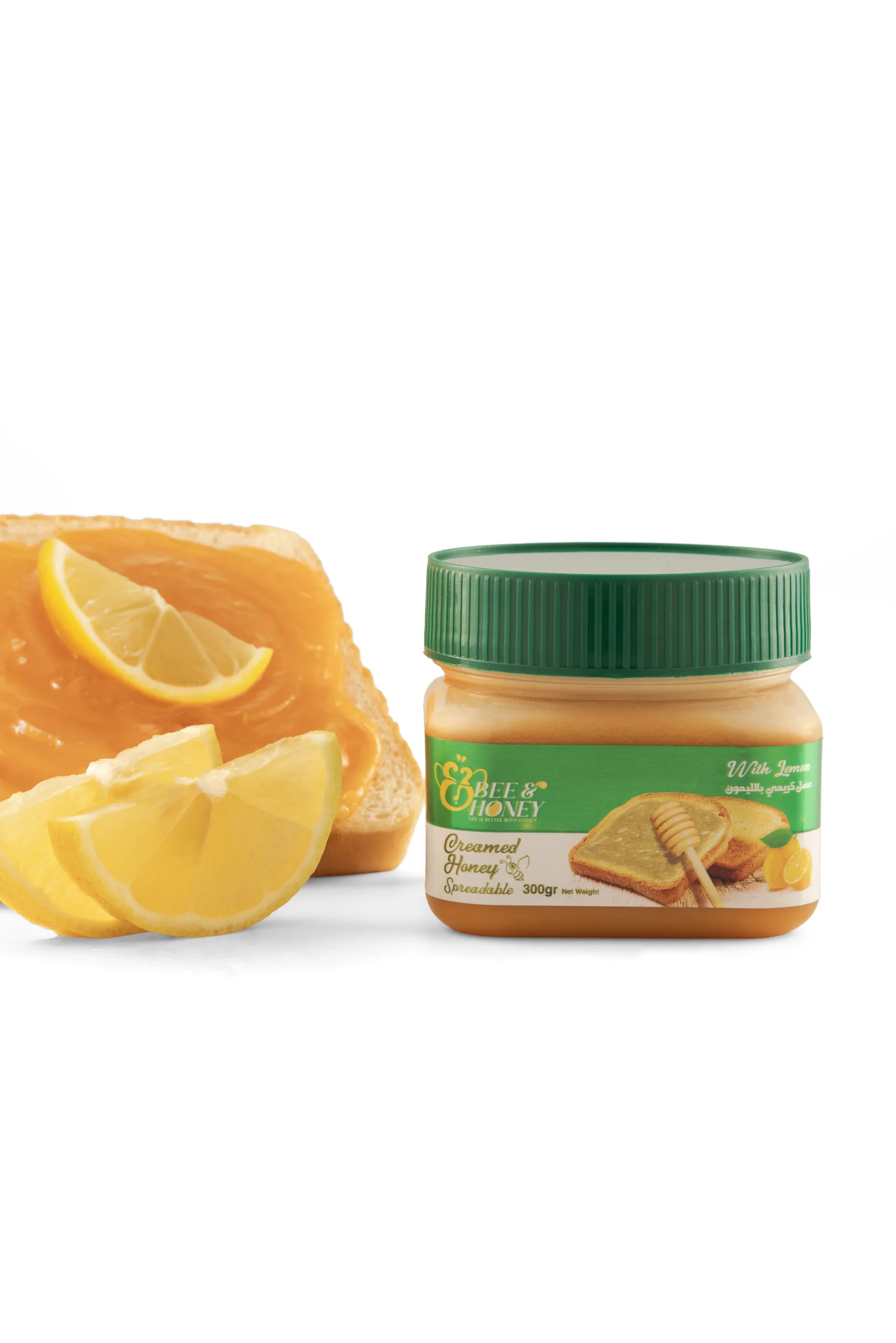عسل كريمي بنكهة الليمون